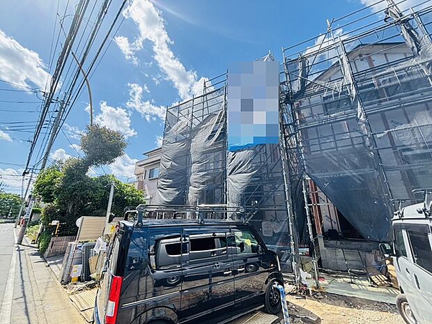今なら建築中の住まいをご覧いただけます。構造体の質問もお気軽に。 