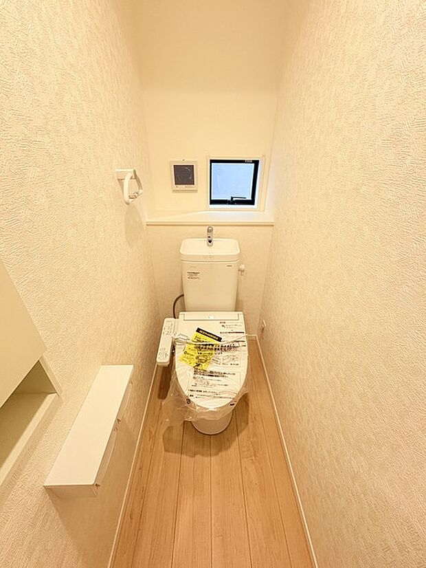 新築戸建てなら今や標準装備は当たり前。気持ちいいウォシュレット機能。