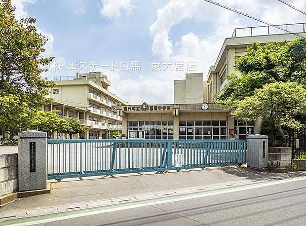 宮代町立百間中学校(582m)