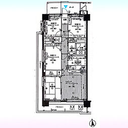 エクセル越谷グランドステージ 4LDKの間取図画像
