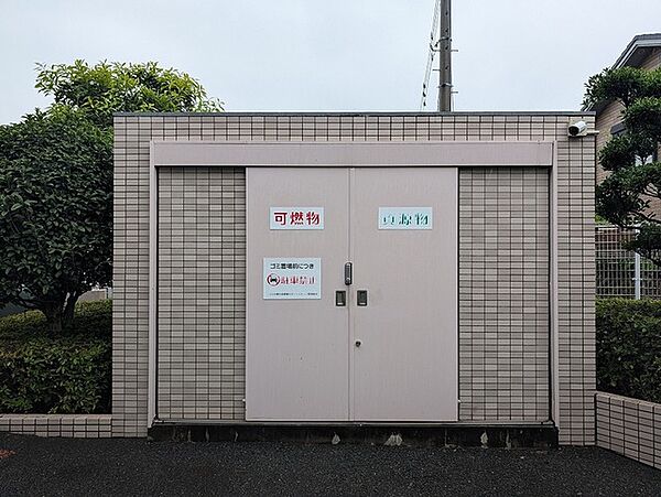可燃ゴミ置場