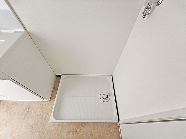 洗濯機防水パンがあります。