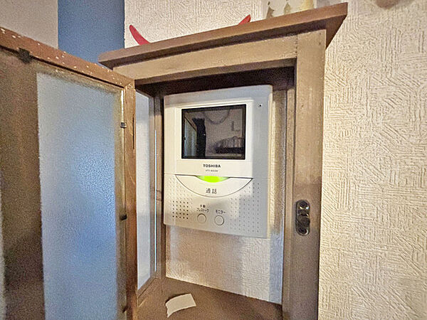 安心のＴＶモニター付きインターフォン。