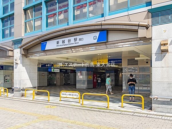 東武伊勢崎・大師線「新越谷」駅（880m）
