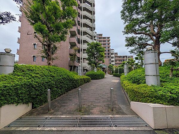 ゴミのないスッキリとしたエントランスです。
