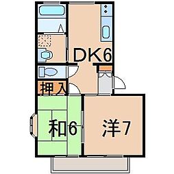 パレスシンコウB 1階