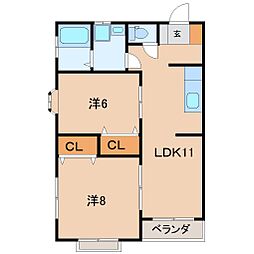 コーポ金子Ｂ 1階