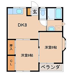 上台コーポ 2階/205