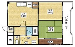 北淀宝ハイツカトレア 6階