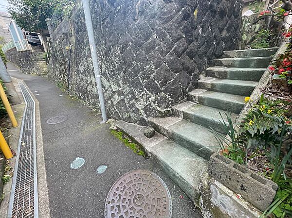 物件入口（町道）