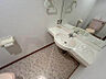 洗面：トイレ内の洗面台
