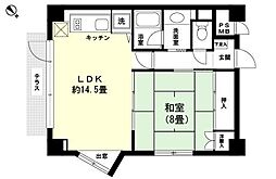 ファミールヴィラ第3仙石原 1LDKの間取図画像