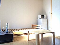 京王高尾線 狭間駅 徒歩20分の賃貸アパート 2階1Kのリビング/ダイニング