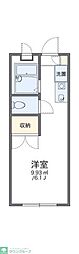レオパレス97 1階1Kの間取り