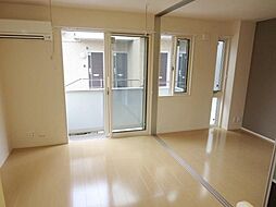 セジュールコトD 1階1LDKのリビング/ダイニング