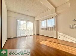 八王子はざま住宅 10階2DKのリビング/ダイニング