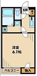 間取図画像 1K