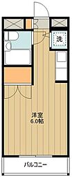 アドヴァンスカネコビル2 ワンルームの間取図画像