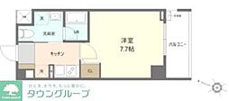 I-COURT 1Kの間取図画像