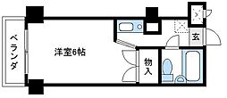 アーバンプラザ相模原 ワンルームの間取図画像