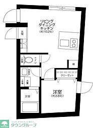 グランメゾン渋谷本町 1階1LDKの間取り