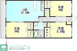 間取図画像 3LDK
