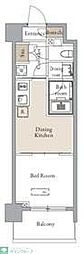 グランカーサ四谷 1DKの間取図画像