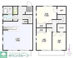 CasaVerde南荻窪C 3LDKの間取図画像