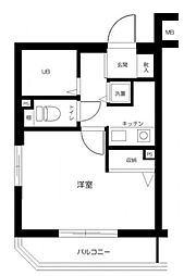 Loire井荻駅前 1Kの間取図画像