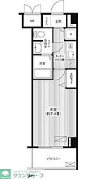 フォルマーレ新中野 1Kの間取図画像