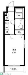 COSMOSREID蚕糸の森公園 1Kの間取図画像