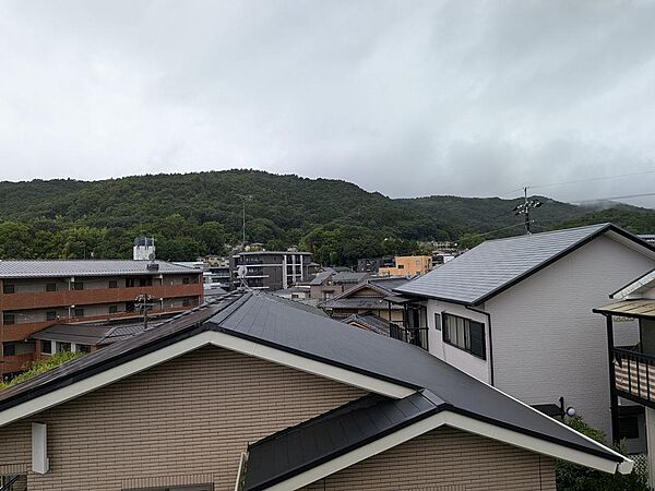2階窓からの眺望