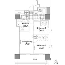 パークハビオ赤坂タワー 21階