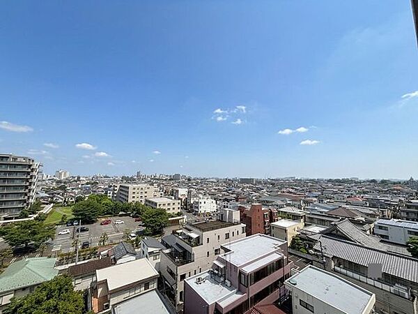 9階バルコニーからの眺望♪