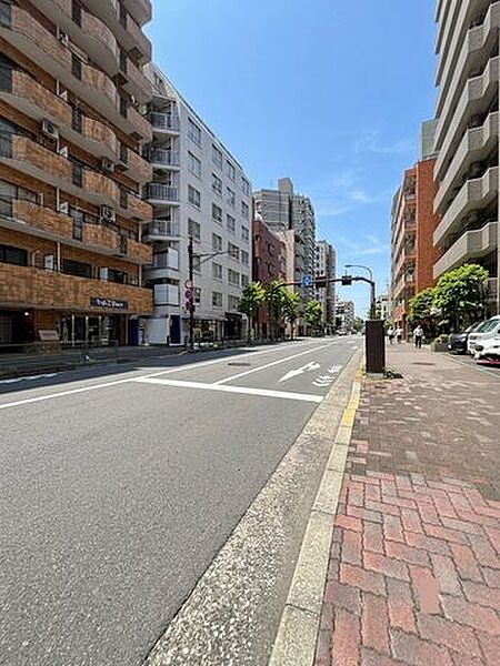 前面道路