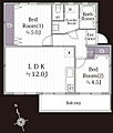 夏見台団地33階1,480万円