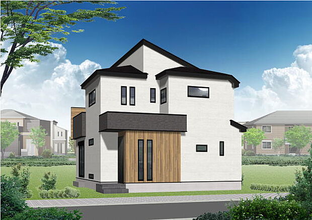 ※完成イメージにつき外構・植栽などは実際のものと異なります