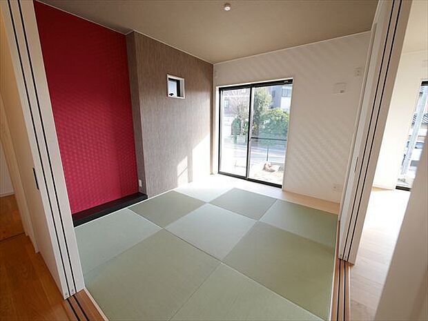 ※和室施工例(実際とは設備仕様間取りなどが異なる場合がございますのでお近くのモデルルームにご案内致します。)