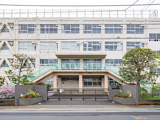 市川市立大野小学校（320m）