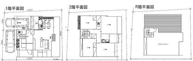 土地面積145m2、建物面積110.21m2、4LDK