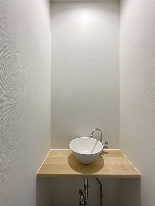 1号棟 2階にも洗面台設置済み!!