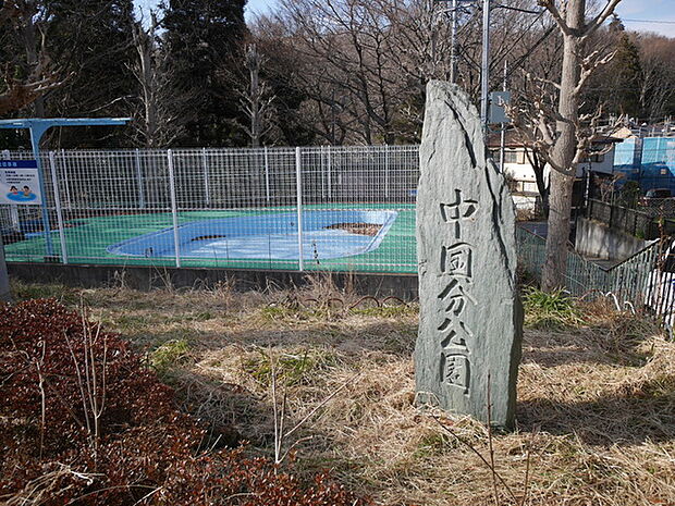 中国分公園（462m）