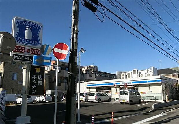 ローソン市川新田三丁目店（104m）