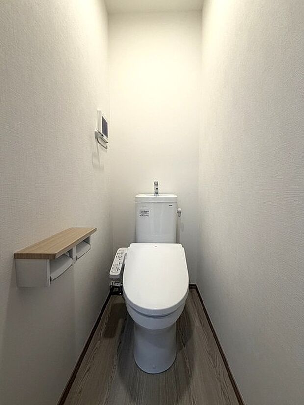 トイレはウォシュレットが標準装備されています!