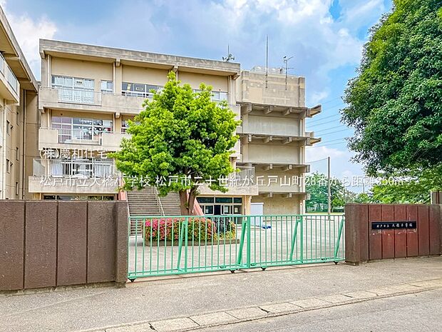 松戸市立大橋小学校（350m）