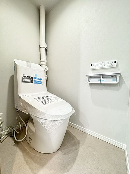 トイレはウォシュレットが標準装備されています！