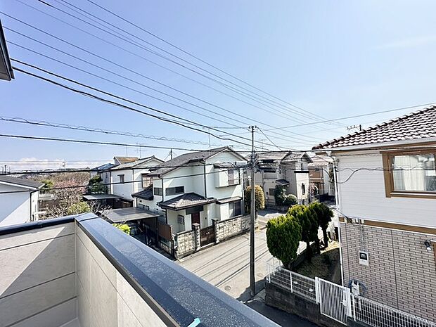 ベランダからの眺望です