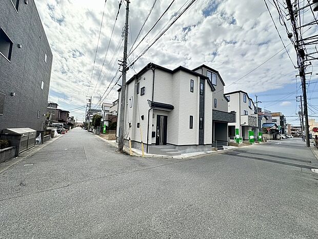 前面道路です。