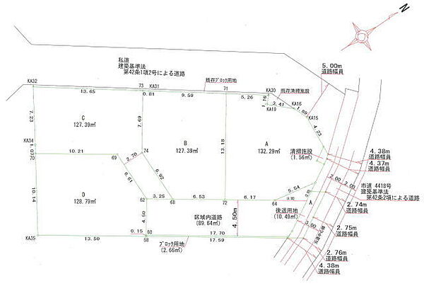 区画図