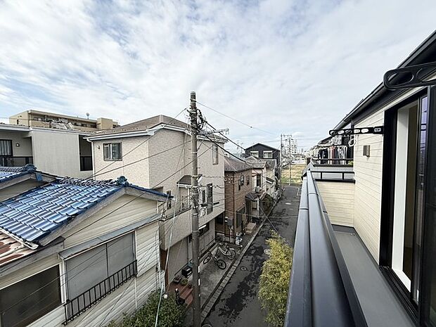 住戸からの眺望です。